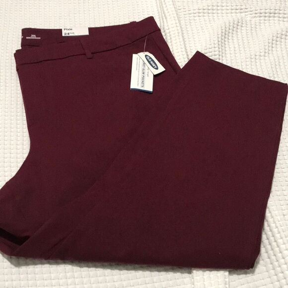 NWT- Old Navy - 0, 10 tall, 24 & 26+. Pixie Pant - Picture 2 of 9